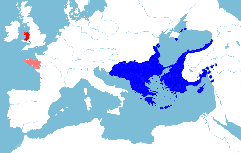 Owain Gwynedd Manuel Comnenus Britons Wales Byzantine